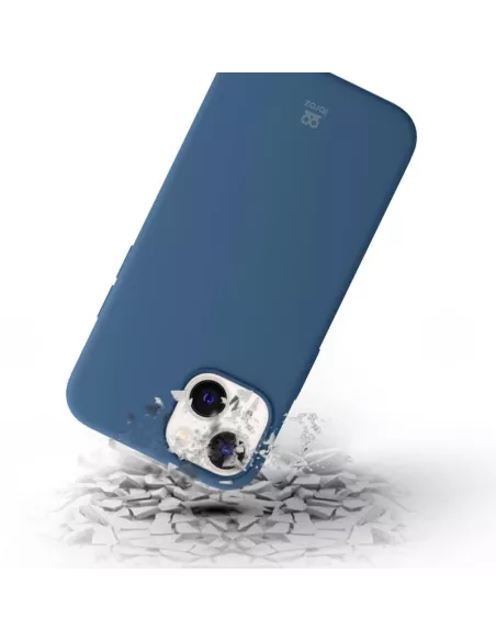 Apple iPhone 13 Mini Coque Liquid Silicone + Verre Trempé 9H (5D) -...