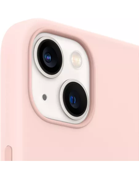 Apple iPhone 13 Mini Coque Liquid Silicone + Verre Trempé 9H (5D) -...