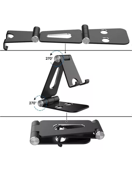 Mini Universal Foldable Smartphone Stand for desk, table ...