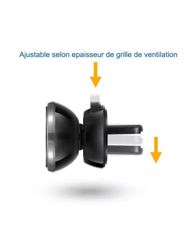 Support Auto pour Smartphone & Mobile magnétique pour grille d'aéra...