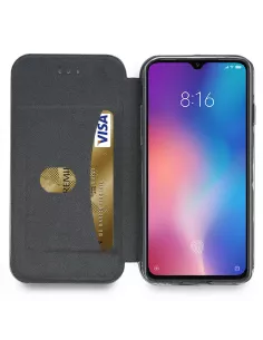 Xiaomi Mi 9 Leather Case Folio CLAM | Ibroz 2