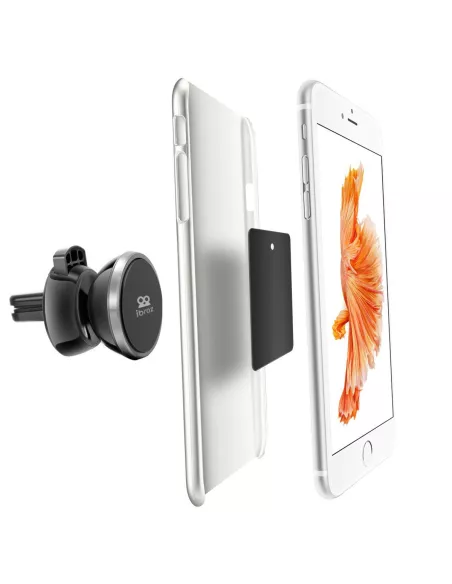 Support Auto pour Smartphone & Mobile magnétique pour grille d'aéra...