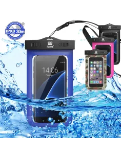 Waterproof carrying case IPX8 30 meters - Blue | Ibroz
