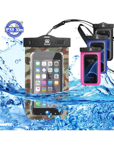 Waterproof carrying case IPX8 30 meters - Camouflage | ...