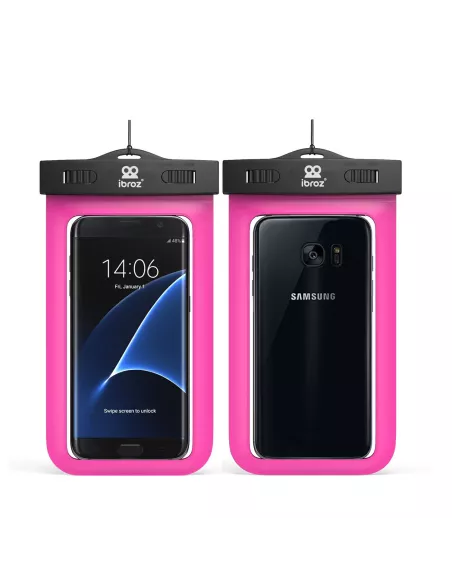 Waterproof Carrying Case IPX8 30 meters - Pink | Ibroz