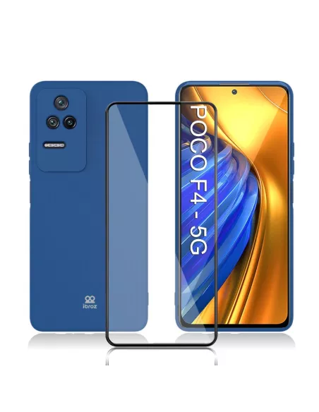 Xiaomi Poco F4 (5G) Coque LSR Liquid Silicone + Protection écran en...