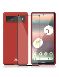 Google Pixel 6A LSR Liquid Silicone Case - Red | Ibroz