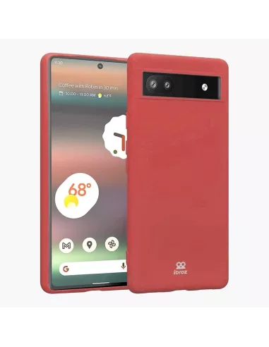 Google Pixel 6A LSR Liquid Silicone Case - Red | Ibroz