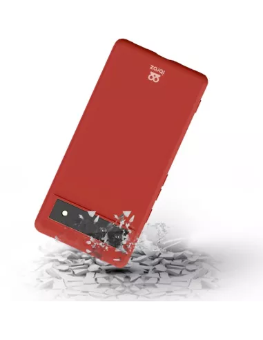 Google Pixel 6A LSR Liquid Silicone Case - Red | Ibroz
