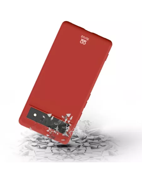 Google Pixel 6A LSR Liquid Silicone Case - Red | Ibroz