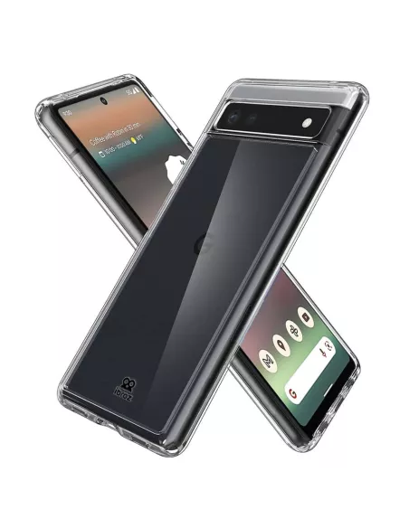 Google Pixel 6A Pack Coque antichocs - Transparent | Ibroz