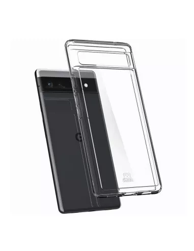 Google Pixel 6A Pack Coque antichocs - Transparent | Ibroz