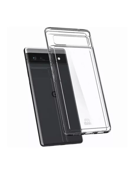Google Pixel 6A Pack Coque antichocs - Transparent | Ibroz
