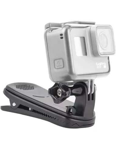 Clip Fixation rotatif pour Gopro avec embase fixe pour moto, sac à ...
