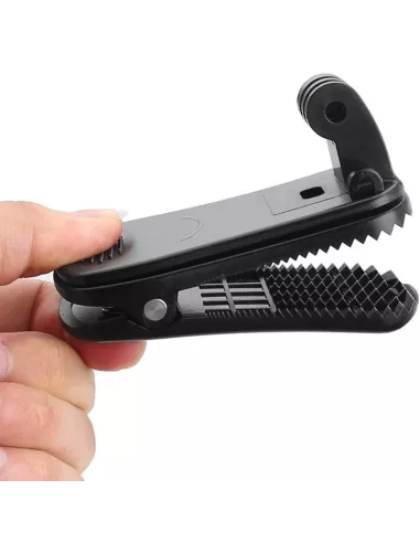 Rotating clip for Gopro with fixed base for motorcycle, ...
