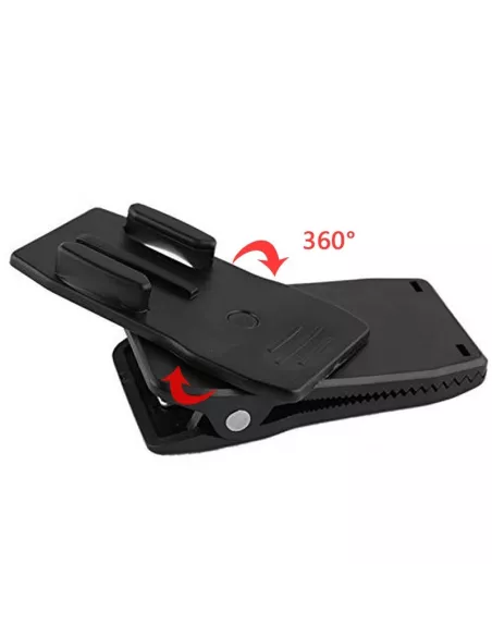 Clip Fixation rotatif pour Gopro avec base dégagement rapide pour m...