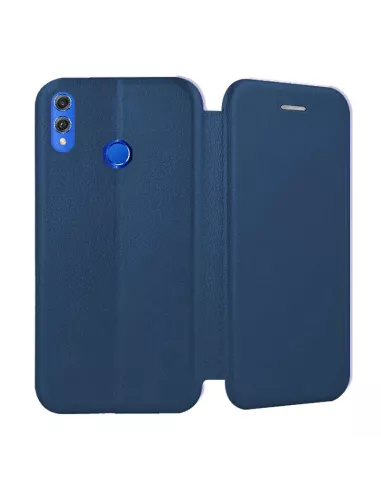 Huawei PSmart (2019) Etui Cuir Folio CLAM | Ibroz