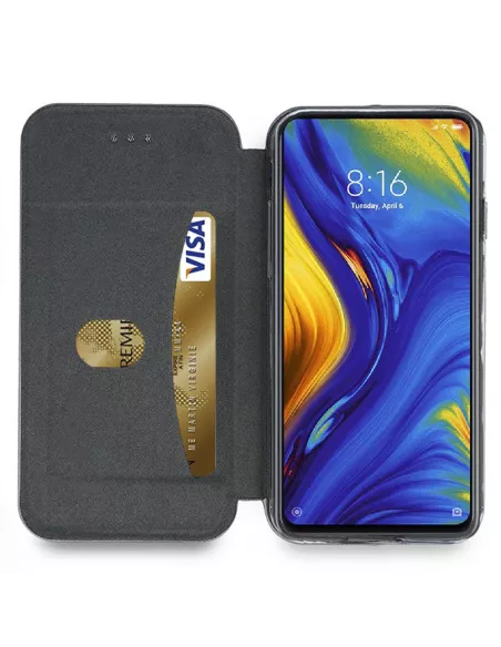 Xiaomi Mi Mix 3 Etui Cuir Folio CLAM | Ibroz