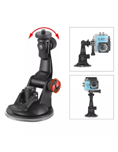 Support Pare-brise et tableau de bord pour Gopro® et caméra sport (...