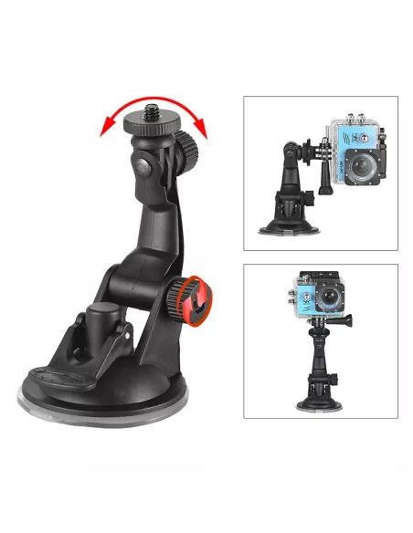 Windshield and dashboard mount for Gopro® and sport cameras (...