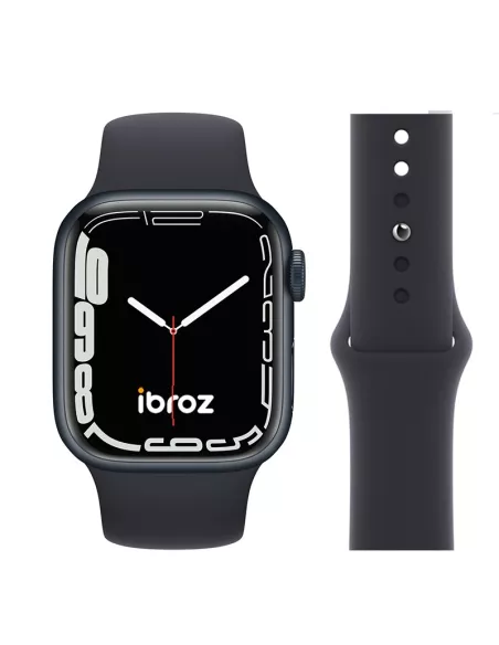 Set of 2 Apple Watch 7, 6, SE, 5, 4, 3 Sport Bands - Navy Blue...