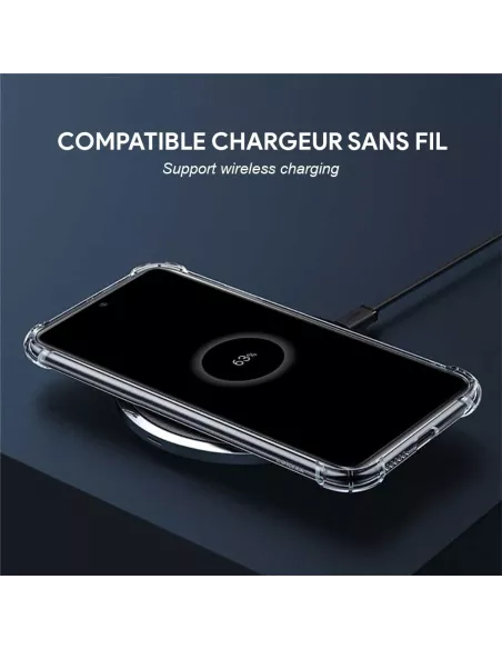 Samsung Galaxy A13 (5G) Pack Coque Antichoc + Protection Ecran 9H -...