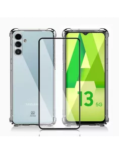 Samsung Galaxy A13 (5G) Shockproof Case + 9H Screen Protector Pack -...