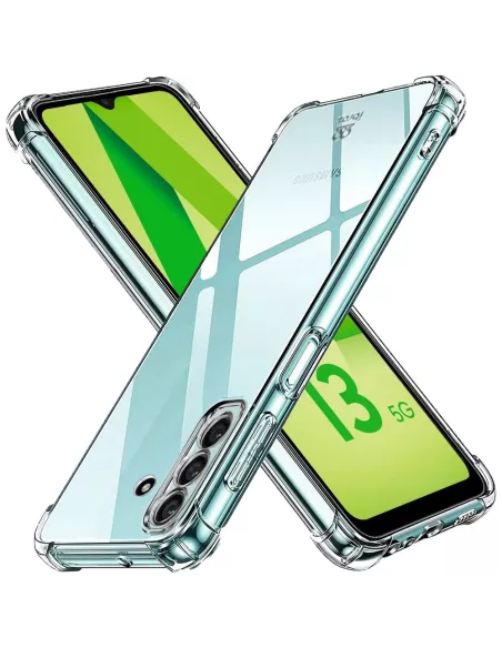 Samsung Galaxy A13 (5G) Shockproof Case + 9H Screen Protector Pack -...