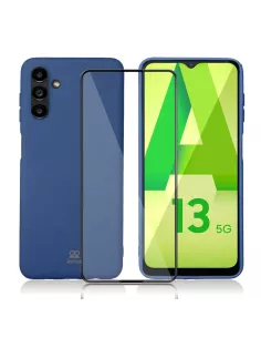 Samsung Galaxy A13 (5G) Coque LSR Liquid Silicone + Protection écra...