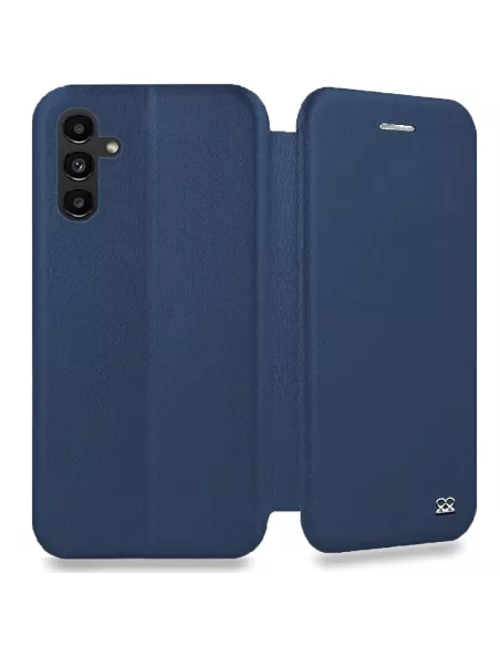 Samsung Galaxy A13 (5G) Etui Cuir Folio Clam - Bleu Cosmos | Ibroz