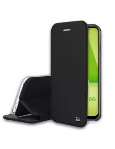 Samsung Galaxy A13 (5G) Leather Case Folio Clam - Black | Ibroz