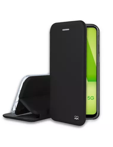 Samsung Galaxy A13 (5G) Etui Cuir Folio Clam - Noir | Ibroz