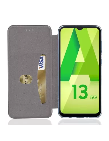Samsung Galaxy A13 (5G) Etui Cuir Folio Clam - Noir | Ibroz