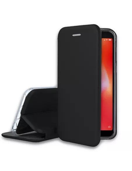 Xiaomi Redmi 6A Leather Case Folio CLAM | Ibroz