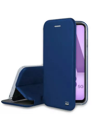 Samsung Galaxy A23 (5G) Leather Case Folio Clam - Cosmos Blue | Ibroz