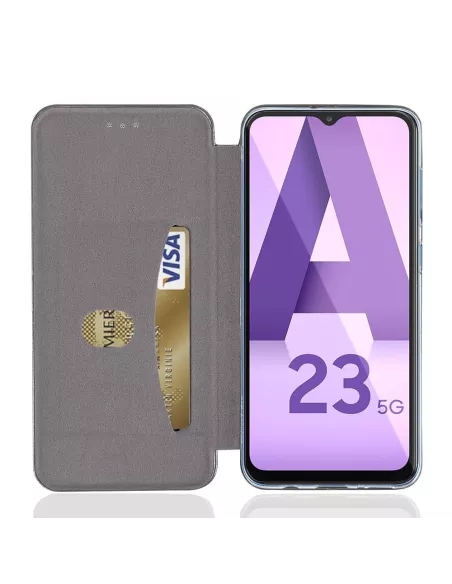 Samsung Galaxy A23 (5G) Etui Cuir Folio Clam - Noir | Ibroz