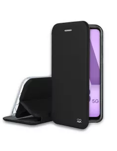 Samsung Galaxy A23 (5G) Leather Case Folio Clam - Black | Ibroz