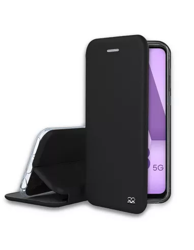 Samsung Galaxy A23 (5G) Etui Cuir Folio Clam - Noir | Ibroz