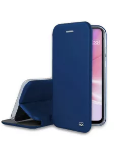 Oppo A77 (5G) Etui Cuir Folio Clam - Bleu cosmos | Ibroz