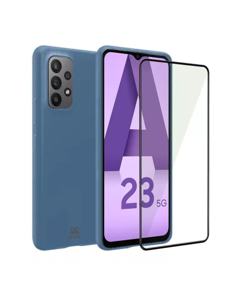 Samsung Galaxy A23 (5G) Coque LSR Liquid Silicone + Protection écra...