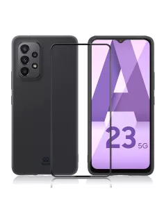 Samsung Galaxy A23 (5G) Coque LSR Liquid Silicone + Protection écra...