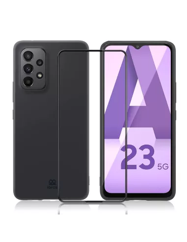 Samsung Galaxy A23 (5G) Coque LSR Liquid Silicone + Protection écra...
