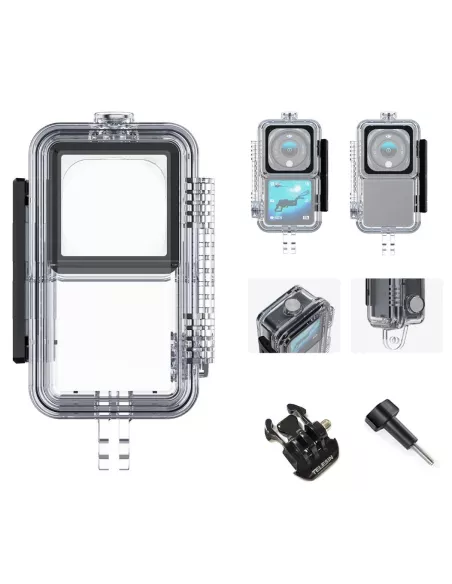 Caisson Etanche Combo de Plongée 45m pour Caméra DJI Action 2 | Ibroz