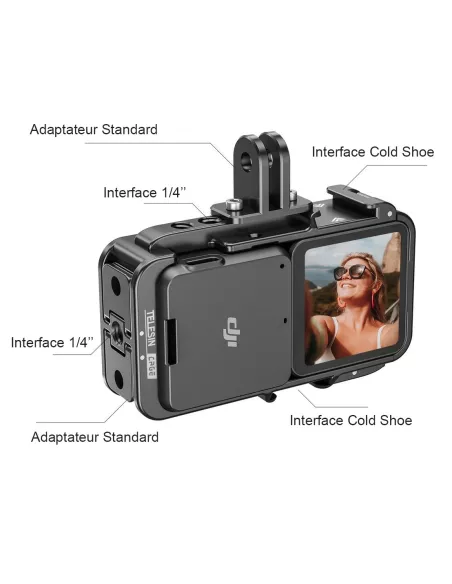 Magnetic Multi-Functional Protective Metal Frame for DJ Camera...