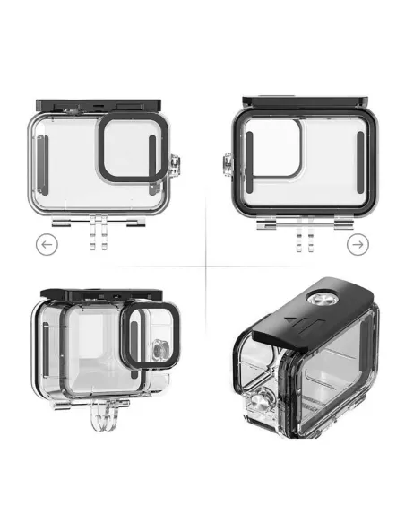 Pack Accessoires et boîtier de plongée étanche 45m pour GoPro Hero ...