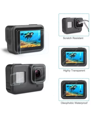 Pack Accessoires et boîtier de plongée étanche 45m pour GoPro Hero ...