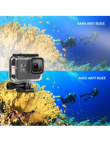 Pack Accessoires et boîtier de plongée étanche 45m pour GoPro Hero ...