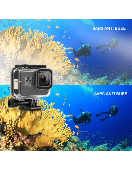 Pack Accessoires et boîtier de plongée étanche 45m pour GoPro Hero ...