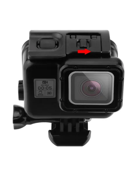 Black 50m waterproof diving case GoPro Hero 5 - 6 and Her...