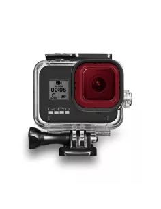 Filtre Rouge pour caisson étanche GoPro Hero 8 / 8 Black | Ibroz 2